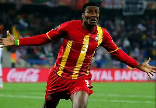 Ghanaian Striker Asamoah Gyan emerges Africa’s highest paid footballer.
